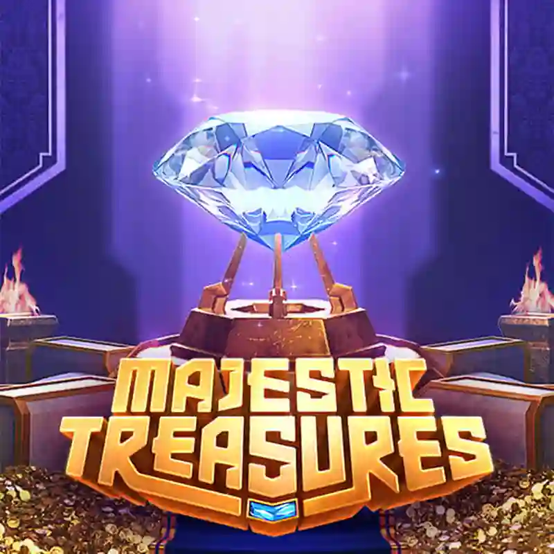 Interfaz de juego de Majestic Treasures en Calupoh Casino